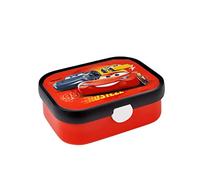 Mepal - Porta Pranzo Campus - Porta Pranzo Bento per Bambini - Porta Pranzo con Scomparto Bento e Forchetta - Con Chiusura a Clip - Senza BPA e Lavabile in Lavastoviglie - 750 ml - Cars