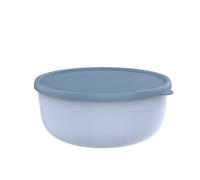 Mepal Contenitore per Microonde Lumina, Contenitori alimenti con coperchio adatti per frigo, freezer, forno a vapore e microonde, Contenitore plastica con coperchio, 3000 ml, Nordic blue
