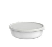 Mepal Contenitore per Microonde Lumina, Contenitori alimenti con coperchio adatti per frigo, freezer, forno a vapore e microonde, Contenitore plastica con coperchio, 2000 ml, White