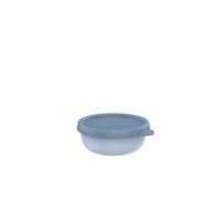 Mepal Contenitore per Microonde Lumina, Contenitori alimenti con coperchio adatti per frigo, freezer, forno a vapore e microonde, Contenitore plastica con coperchio, 250 ml, Nordic blue