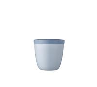 Mepal - Contenitore per Snack Ellipse - Contenitore per Conservare e Trasportare Alimenti e Snack - Adatto a Congelatore, Microonde e Lavastoviglie - 500 ml - Nordic Blue