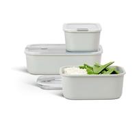 Mepal Easyclip Contenitori per Alimenti Set Nordico Bianco 2x700ml Plus 1x1500ml
