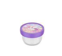 Mepal, Fruttiera Campus, Porta pranzo per frutta per bambini, per lavastoviglie e microonde, senza BPA, 300 ml, Unicorn Glow