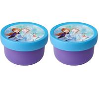 Mepal - Fruttiera Campus - Porta pranzo per frutta per bambini - Per lavastoviglie e microonde - Senza BPA - 300 ml - Frozen 2 (Confezione da 2)
