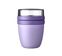 Mepal - Lunchpot Ellipse - Lilla vivace - Pratica tazza da viaggio da 500 ml, tazza da yogurt, tazza da asporto - Adatta al congelatore, al microonde e alla lavastoviglie - 700 ml