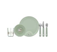 Mepal Mio - Set di stoviglie per bambini - Little Farm - 6 pezzi, con piatto, ciotola, bicchiere e set di posate - per bambini - lavabile in lavastoviglie