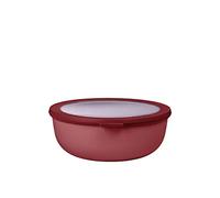 Mepal - Multi Bowl Cirqula Round - Contenitori Plastica con Coperchio - Adatto come contenitore ermetico per Frigo, microonde, Congelatore e piatti da portata - Ciotole Cucina - 2250 ml - Vivid mauve