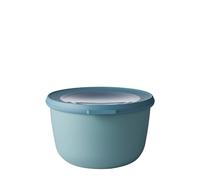Mepal - Multi Bowl Cirqula Round - Contenitori Plastica con Coperchio - Adatto come contenitore ermetico per Frigo, microonde, Congelatore e piatti da portata - Ciotole Cucina - 1000 ml - Nordic green