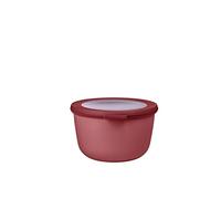 Mepal - Multi Bowl Cirqula Round - Contenitori Plastica con Coperchio - Adatto come contenitore ermetico per Frigo, microonde, Congelatore e piatti da portata - Ciotole Cucina - 1000 ml - Vivid mauve
