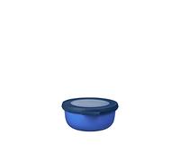 Mepal - Multi Bowl Cirqula Round - Contenitori Plastica con Coperchio - Adatto come contenitore ermetico per Frigo, microonde, Congelatore e piatti da portata - Ciotole Cucina - 350 ml - Vivid blue
