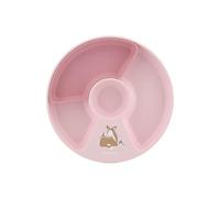 Mepal Piatto Diviso Mio Little Dutch, Bordi alti per facilitare la raccolta, Base antiscivolo, Comprensivo di scomparto rimovibile per 2, 3, 4 sezioni, Lavabile in microonde, Fairy Garden