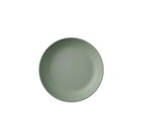 Mepal - Piatto Fondo Silueta - Lavabile in lavastoviglie e microonde - Piatti di plastica - Piatti da Cena - Servizio - 21 cm - Nordic sage