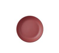 Mepal - Piatto Fondo Silueta - Lavabile in lavastoviglie e microonde - Piatti di plastica - Piatti da Cena - Servizio - 21 cm - Vivid mauve