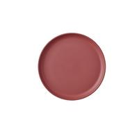 Mepal - Piatto Frutta Silueta - Lavabile in lavastoviglie e microonde - Piatti di plastica - Piatti da Cena - Servizio - 23 cm - Vivid mauve