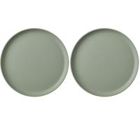 Mepal Piatto Piano Silueta 260 mm, Nordic Sage (Confezione da 2)