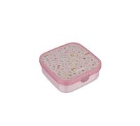 Mepal - Porta Pranzo Bento Grande Campus - Porta Pranzo per Bambini - Include 2 Scatole Bento rimovibili e Forchetta - Scatole Bento sono adatte al Microonde - 2x 200 + 1250 ml - Fairy Garden