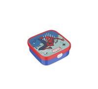 Mepal - Contenitore per il pranzo Bento grande Campus - Contenitore per il pranzo per bambini - Include 2 scomparti a prova di perdite e forchetta - Lo scomparto per bento è adatto al microonde - 2 x