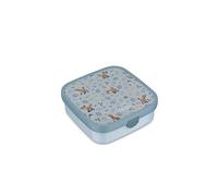Mepal - Porta Pranzo Bento Grande Campus - Porta Pranzo per Bambini - Include 2 Scatole Bento rimovibili e Forchetta - Scatole Bento sono adatte al Microonde - 2x 200 + 1250 ml - Forest Friends