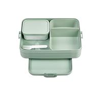 Mepal - Porta Pranzo Bento Take A Break Large - Sacco per il Pranzo con Bento Box - Porta Pranzo per Panini, Spuntini e Avanzi - Snack e Pranzo - 1500 ml - Nordic Sage