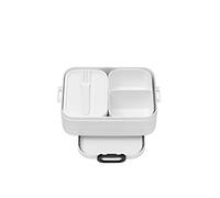 Mepal - Porta Pranzo Bento Take A Break Midi - Sacco per il Pranzo con Bento Box - Porta Pranzo per Panini, Spuntini e Avanzi - Snack e Pranzo - 900 ml - White