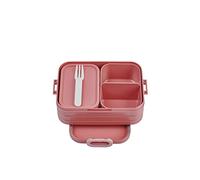 Mepal - Porta Pranzo Bento Take A Break Midi - Sacco per il Pranzo con Bento Box - Porta Pranzo per Panini, Spuntini e Avanzi - Snack e Pranzo - 900 ml - Vivid Mauve