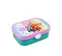 Mepal - Porta Pranzo Campus - Porta Pranzo Bento per Bambini - Porta Pranzo con Scomparto Bento e Forchetta - Con Chiusura a Clip - Senza BPA e Lavabile in Lavastoviglie - 750 ml - Paw Patrol Girls,
