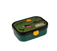 Mepal - Porta Pranzo Campus - Porta Pranzo Bento per Bambini - Porta Pranzo con Scomparto Bento e Forchetta - Con Chiusura a Clip - Senza BPA e Lavabile in Lavastoviglie - 750 ml - Dino,