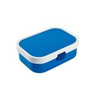 Mepal - Porta Pranzo Campus - Porta Pranzo Bento per Bambini - Porta Pranzo con Scomparto Bento e Forchetta - Con Chiusura a Clip - Senza BPA e Lavabile in Lavastoviglie - 750 ml - Blue
