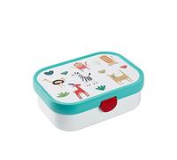 Mepal - Porta Pranzo Campus - Porta Pranzo Bento per Bambini - Porta Pranzo con Scomparto Bento e Forchetta - Con Chiusura a Clip - Senza BPA e Lavabile in Lavastoviglie - 750 ml - Animal Friends,