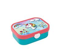Mepal - Porta Pranzo Campus - Porta Pranzo Bento per Bambini - Porta Pranzo con Scomparto Bento e Forchetta - Con Chiusura a Clip - Senza BPA e Lavabile in Lavastoviglie - 750 ml - Unicorn
