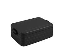 Mepal - Porta Pranzo Take a Break Extra Large - Sacco per il Pranzo - Ideale per 6 Panini o 12 Fette di Pane - Adatto per la Lavastoviglie - 2000 ml - Nordic Black