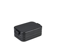Mepal - Porta Pranzo Take a Break Midi - Sacco per il Pranzo - Ideale per 2 Panini o 4 Fette di Pane - Adatto per la Lavastoviglie - 900 ml - Nordic Black