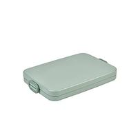 Mepal - Porta Pranzo Take A Break Piatto - Sacco per il Pranzo Ideale per la Borsa o lo Zaino del Computer - Porta Pranzo Piatto per 2 Panini o 4 Fette di Pane - 800 ml - Nordic Sage