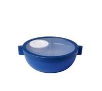 Mepal - Portapranzo bento Vita - Vasche rimovibili - Contenitore extra con coperchio, portacomdimento e vassoio - Bento box - Porta pranzo per insalate - Vivid blue