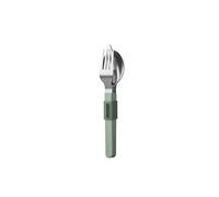 Rosti Mepal Set di posate Silueta 3 pezzi lavabile in lavastoviglie con supporto Nordic sage