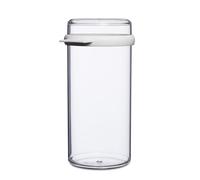 Mepal - Scatola per Biscotti Stora - Contenitore Ermetico per le fette Biscottate - Contenitore Ermetico - Ideale per la Conservazione e l'Organizzazione della Cucina - 1900 ml - Trasparente e White