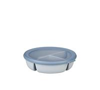 Mepal Bento Bowl Cirqula ciotola per i prodotti alimentari colore Nordic Blue, 250 + 250 + 500 ml 1 pz