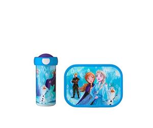 Mepal - Set da Pranzo Campus per Bambini con Bicchiere e Porta Pranzo - Per la Scuola - Lavabile in Lavastoviglie, Senza BPA - 300 ml + 750 ml - Frozen 2