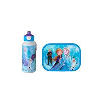 Mepal - Set da Pranzo Campus per Bambini con Borraccia Pop-up e Porta Pranzo - per Scuola o Gite - Privo di BPA - 400 ml + 750 ml - Frozen 2