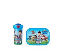 Mepal - Set da Pranzo Campus - Set da Pranzo per Bambini con Bicchiere e Porta Pranzo - Set da Pranzo per la Scuola - Lavabile in Lavastoviglie e senza BPA - 300 ml + 750 ml - Paw Patrol