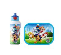 Mepal - Set da Pranzo Campus - Set da Pranzo per Bambini con Borraccia Pop-up e Porta Pranzo - Set da Pranzo per la Scuola o le Gite - Privo di BPA - 400 ml + 750 ml - Paw Patrol Pups