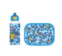 Mepal Set da Pranzo Campus, Set da Pranzo per Bambini con Borraccia Pop-up e Porta Pranzo, Set da Pranzo per la Scuola o le Gite, Privo di BPA, 400 + 750 ml, Stitch