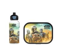 Mepal Set da Pranzo Campus, Set da Pranzo per Bambini con Borraccia Pop-up e Porta Pranzo, Set da Pranzo per la Scuola o le Gite, Privo di BPA, 400 + 750 ml, Star Wars