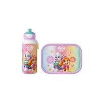 Mepal - Set da Pranzo Campus - Set da Pranzo per Bambini con Borraccia Pop-up e Porta Pranzo - Set da Pranzo per la Scuola o le Gite - Privo di BPA - 400 ml + 750 ml - Paw Patrol Girls