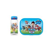 Mepal - Set da Pranzo Campus - Set per Bambini con Borraccia con Tappo Flip e Porta Pranzo - Set per il Pranzo a Scuola o in Viaggio - Lavabile in Lavastoviglie - - 600 + 750 ml - Paw Patrol Pups