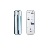 Mepal - set di 2 cucchiai per bambini - cucchiaio bambino - cucchiaio lungo - lavabile in lavapiatti - Sailors Bay
