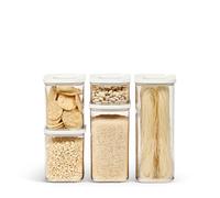 Mepal Modula barattoli di stoccaggio set iniziale 5 pezzi bianco