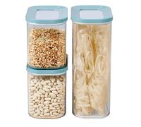 Mepal | Set di contenitori per alimenti Modula da 3 pezzi | Scatole di conservazione con coperchio | Organizzatori da cucina e contenitori per alimenti | Impilabili e ermetici | 1x 2000 ml & 2x 1000