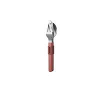 Mepal - Set di posate 3 pezzi Silueta - Lavabile in lavastoviglie - Servizio da tavola - Coltello, forchetta e cucchiaio compreso il supporto - Vivid mauve