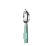 Mepal - Set di posate a 3 a due a due a pede - verde nordico,